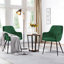 50cm H Tufted Velvet Upholstered Armchairs, Dinning chairs