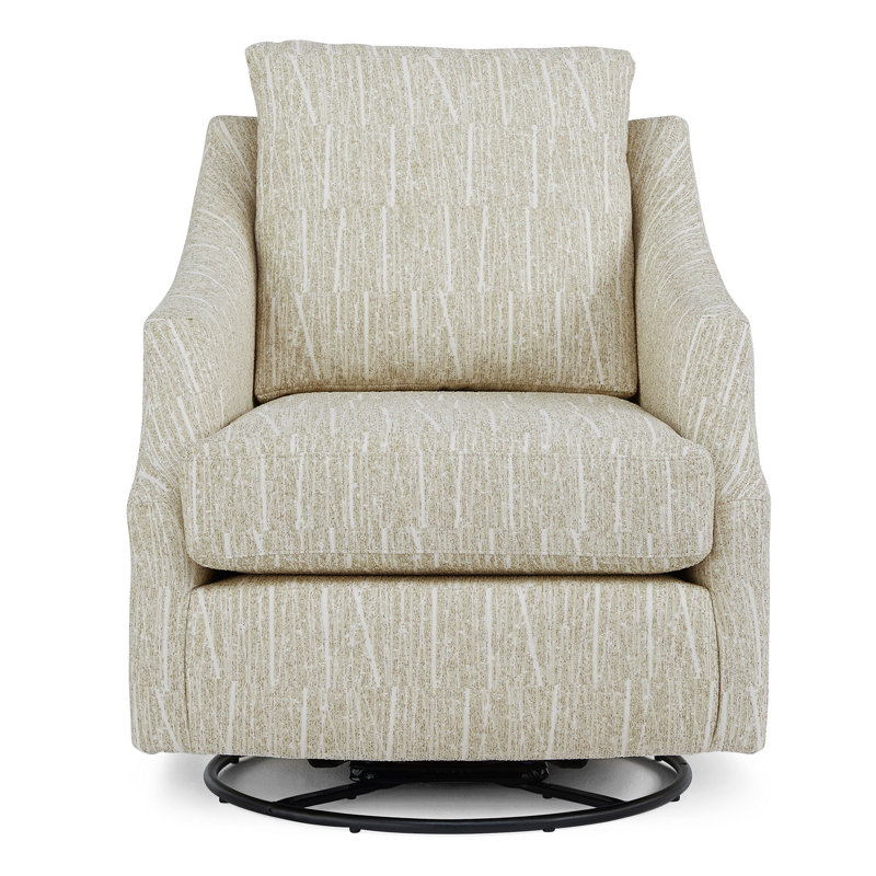 Upholstered Swivel Glider