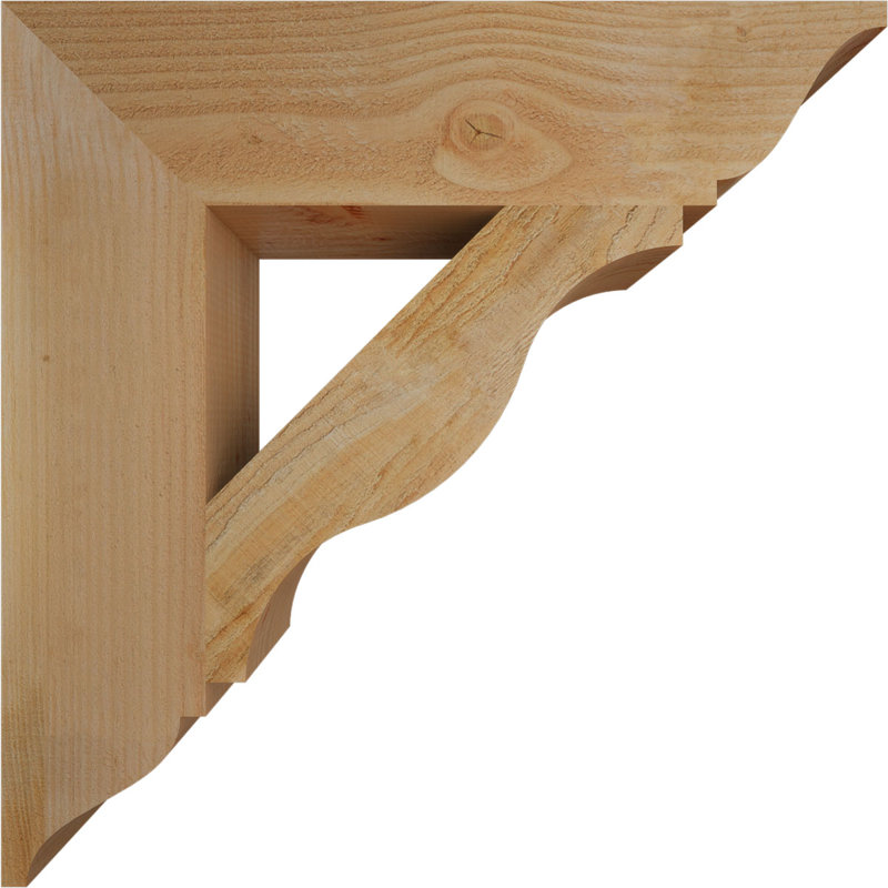 Support traditionnel Funston, H 26 po x l 6 po x P 26 po, Douglas, Scié brut