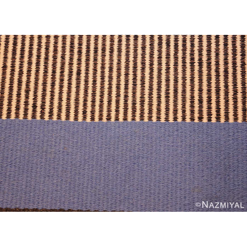 Scandinavian One-of-a-Kind Runner 3'10" X 23'3" Flatweave Area Rug