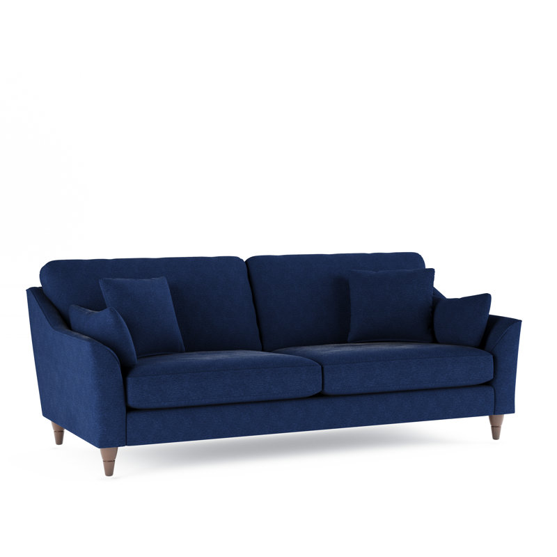 Springview Flared Arm Sofa, Navy, 3