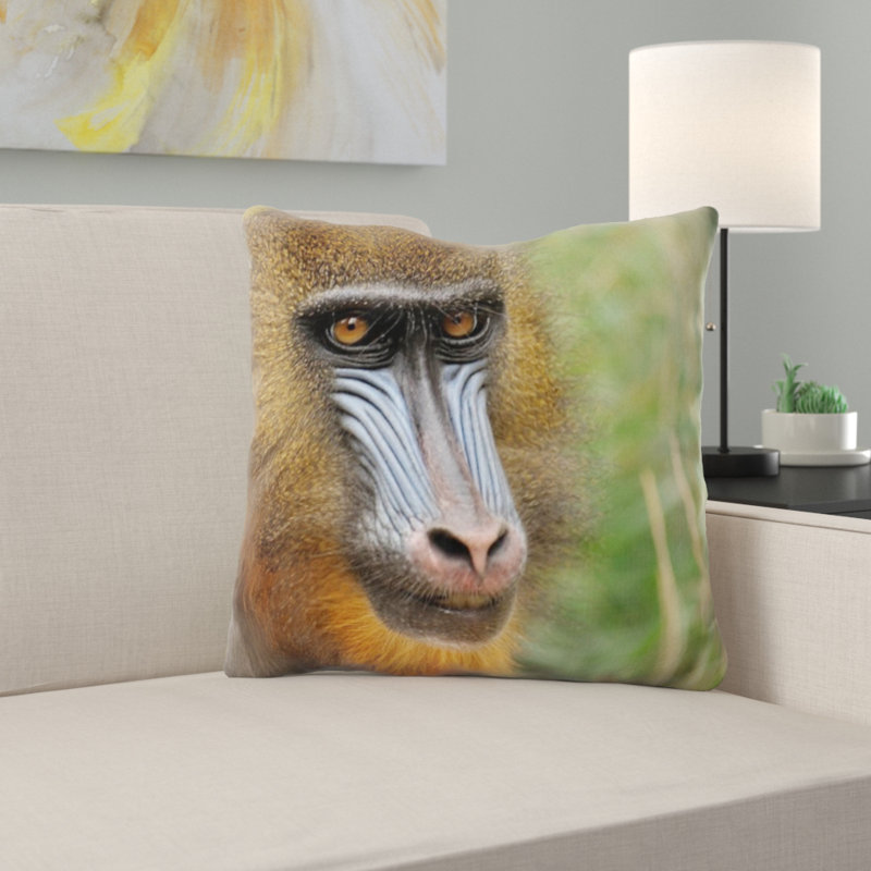 Coussin mandrill
