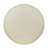 Gorou Round Coffee Table in Antique Gold