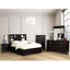 Commode double 6 tiroirs avec miroir Cynitria