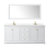 Avery 80'' Double Bathroom Vanity with Marble Top-51712109-51712110-51978354