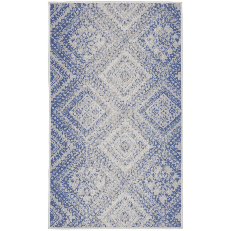 Tapis ivoire Harriet Bohemian Farmhouse, Rectangle 3 pi x 5 pi