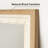 Ciriaco Solid Wood Rectangle Decorative Mirror Accent Mirror