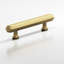 Hexagonal, Beveled Cabinet Pull With Flared Posts-922733437