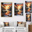 Dominicain, crépuscule tropical I - paysage et nature, art mural sur toile-1939941064-1939941063