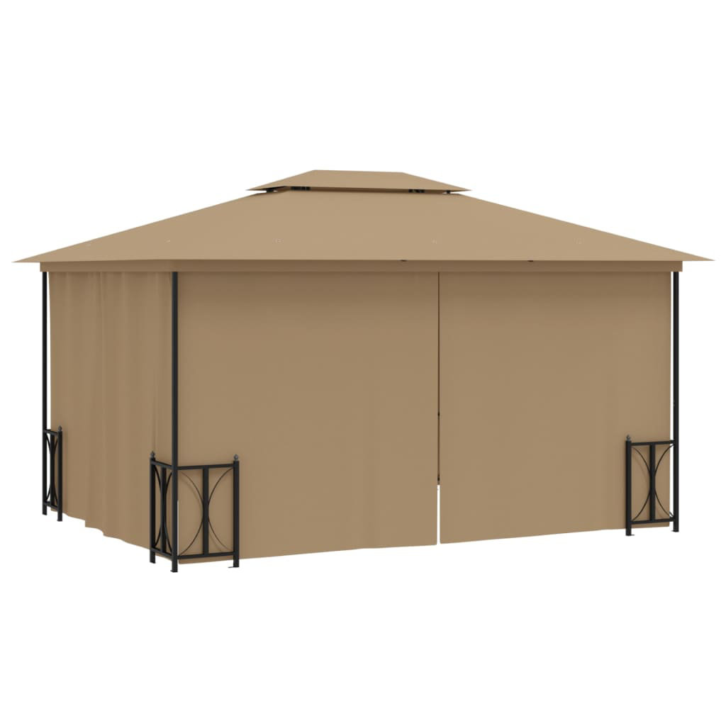 300 cm x 400 cm Pavillon Alysan aus Stahl