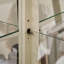 Vitrine lumineuse vitrée, vitrine, armoire de rangement en verre, armoire à vin en verre, présentoir à jouets en bois pour le salon, la cuisine et le garde-manger. Ampoule incluse-1373093865
