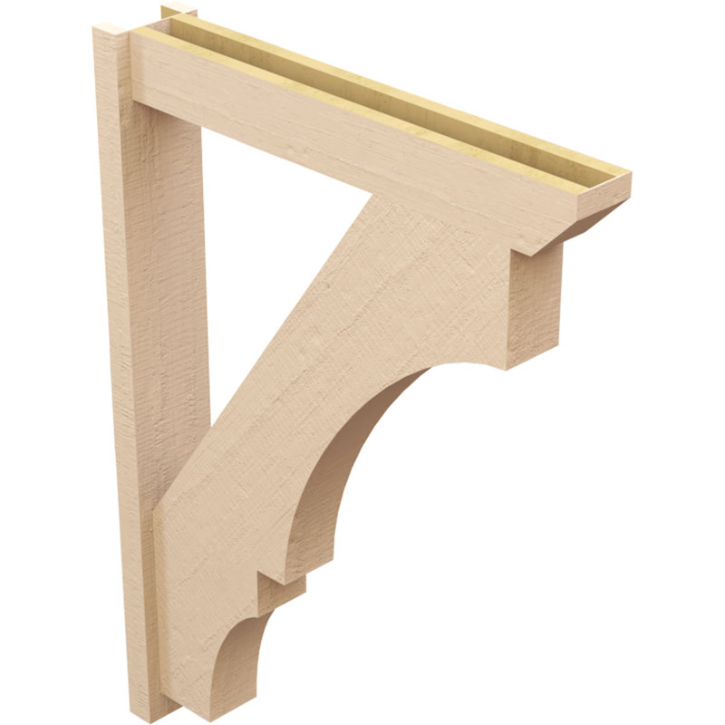 Bois de cèdre brut Balboa Slat, H 46 po x l 6 po x P 34 po