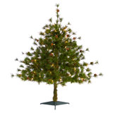 Lighted Artificial Christmas Tree