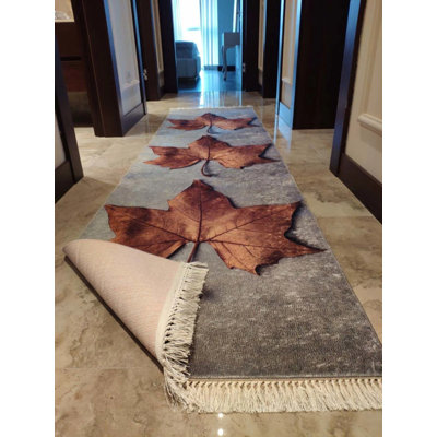 Tapis gris antidérapant Firenze