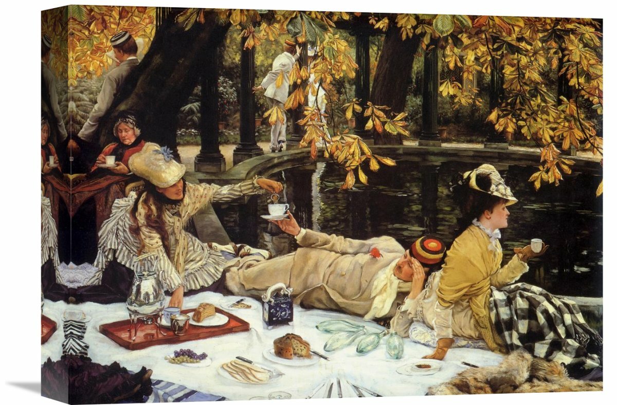 Global Gallery The Picnic On Canvas by James Tissot Print Wayfair