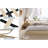 Floor Standing Bed Frame with Wooden Slat, Support, No Box Spring Needed, Noise Free & Easy Assemble, Modern Minimalist Bedroom Furniture for Apartments-2045084794-2045084789