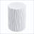 Wavy Fluted MGO Side Table with High Weight Capacity