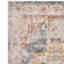 Fara Faded Persian Inspired Medallion Design Area Rug - Modern Vintage Geometric & Floral Style-1469381348