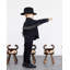 Kids 13'' Wood Novelty Chair and Ottoman