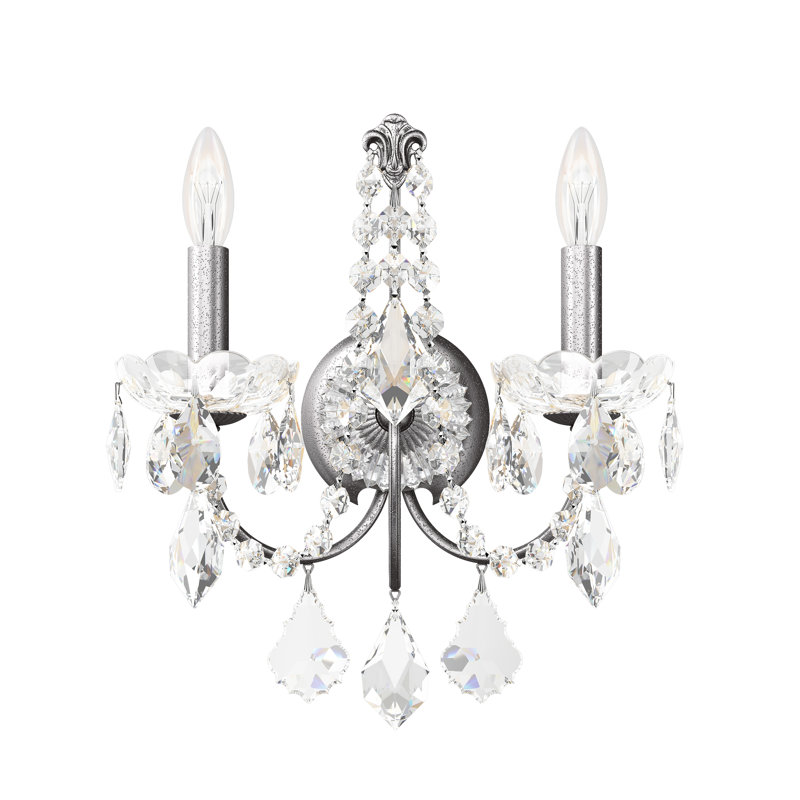 Century 2 - Light Candle Wall Light, Polished Silver