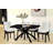 Gin Solid Wood Base Dining Table