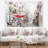 Abstract Polyester Tapestry-28504352