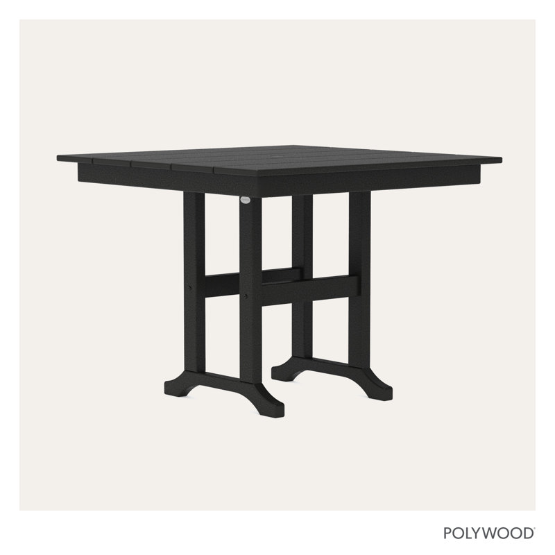 Farmhouse 37" Dining Table, Black
