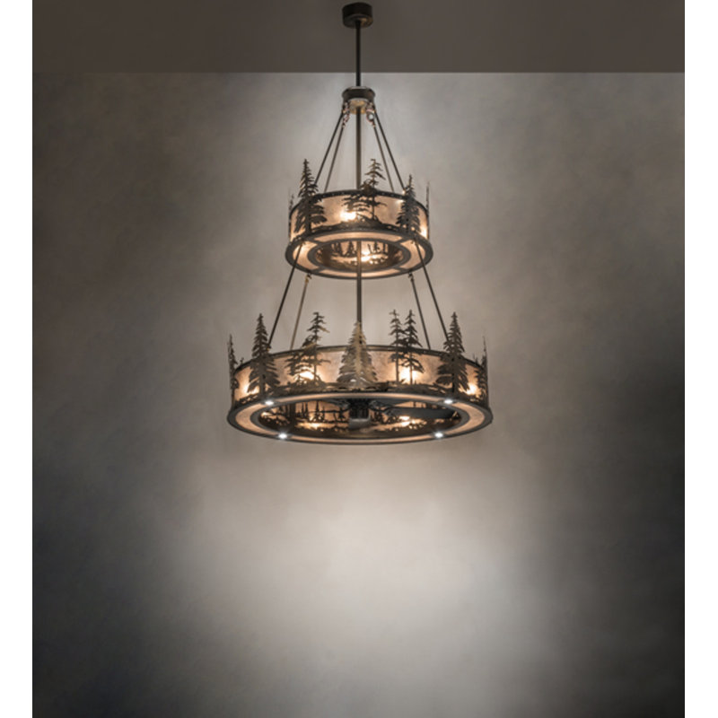 Tall Pines Downrod Ceiling Fan