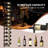 12 Bottle Wall Mounted Wine Bottle Rack in Black