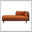 Chaise longue rembourrée avec rangement-131220971