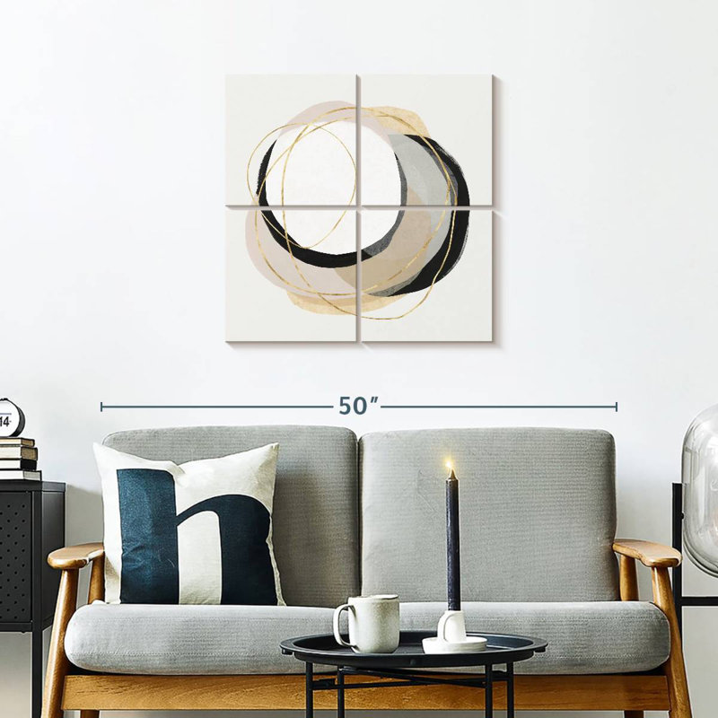 Ring Of Gold I, 26" H x 26" W