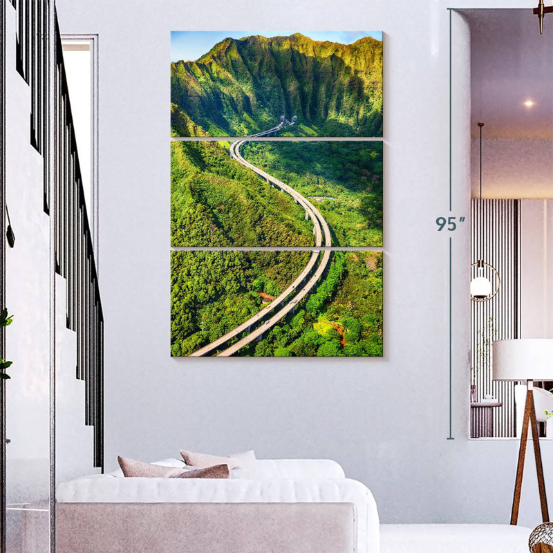 Mehar Oahu Freeway, 74" H x 48" W