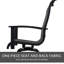 PVC-Coated Polyester 24 Swiveling Patio Bar Stool-187411244