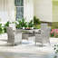 5- Piece 4 - Person 90 Cm L Outdoor Table Set-1182925140