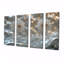 Walton - Ensemble de 4 décorations murales pissenlit-106155243