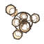 Cartier 6 - Light Chandelier