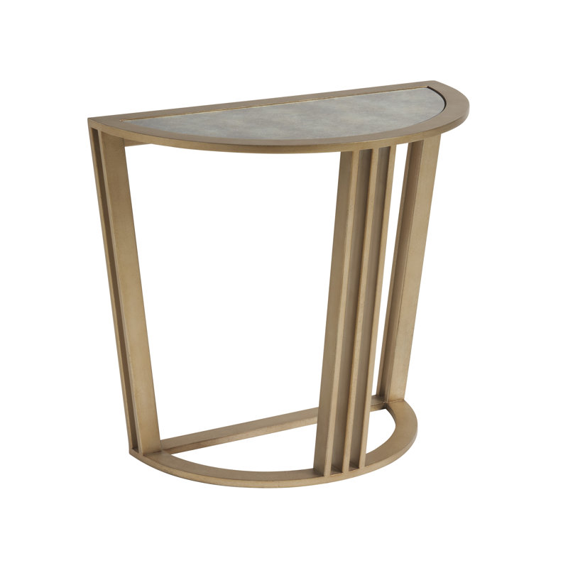 Sunset Key Glass Frame End Table