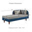 Chaise longue avec rangement, alliant confort et rangement dissimulé pour une vie moderne-892773547