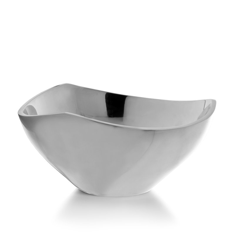 Nambe Tri-Corner Bowl, 3 qt.