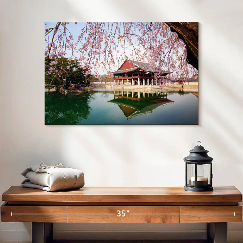Palais Lilie Gyeongbokgung, H 16 po x l 24 po