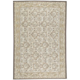 Hand-Knotted High-Quality Beige and Gold Area Rug