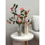 Organic Modern Magnolias in Glass Vase