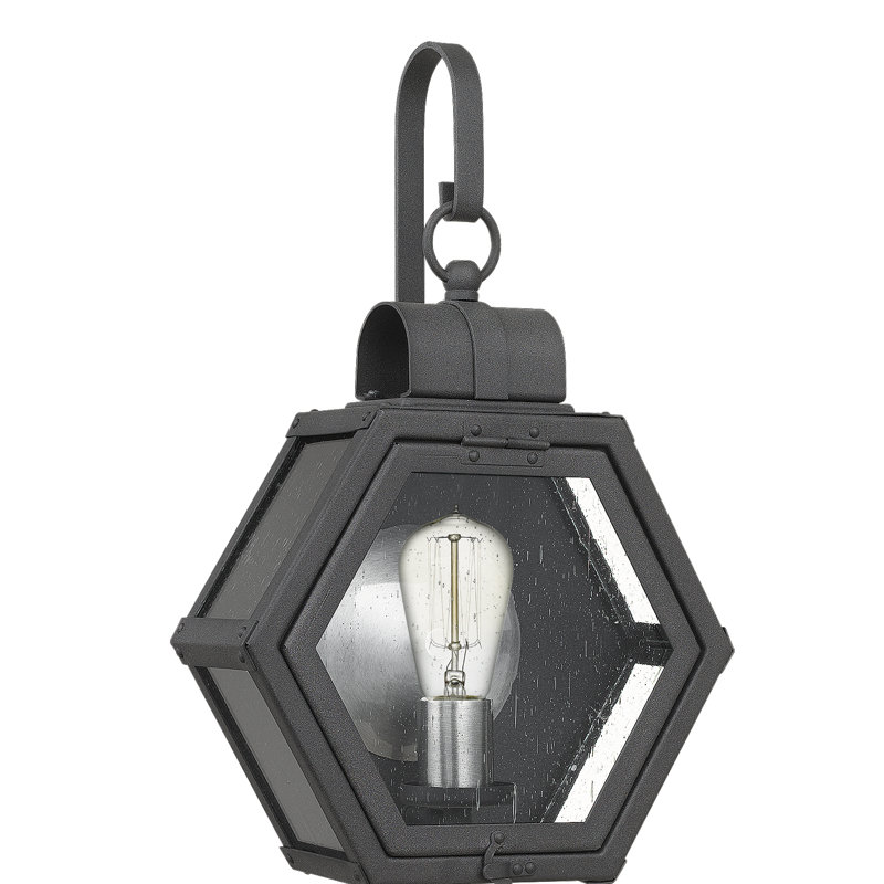 Lanterne murale d'extérieur Zev, H 16,5 po x l 10,5 po x P 5 po