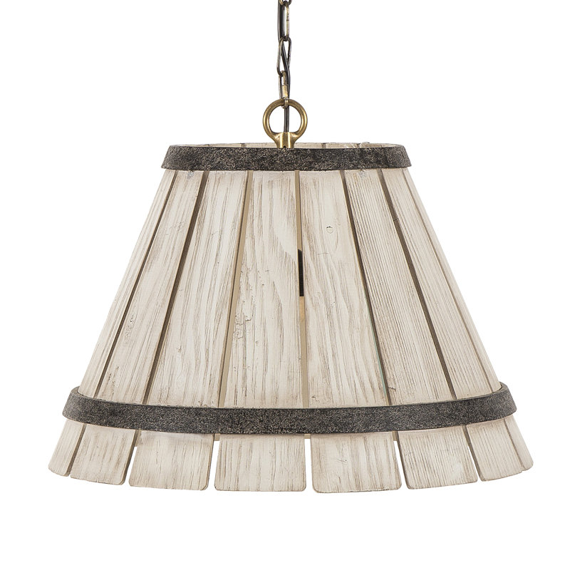 Abat-jour de luminaire suspendu Tracey Boyd, Blanc