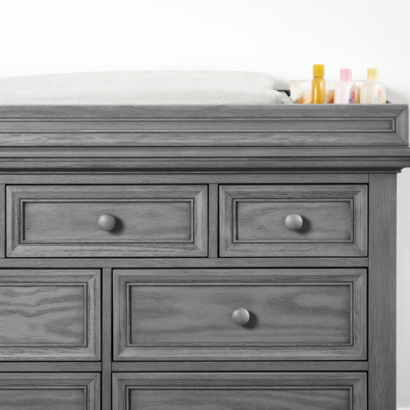 Glenbrook Changing Topper, Graphite Gray