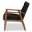 Faux Leather Armchair-2099196489
