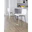Tabouret de comptoir pivotant 25 po Vedder