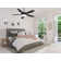 52" 5 - Blade LED Standard Ceiling Fan with Pull Chain and Light Kit Included