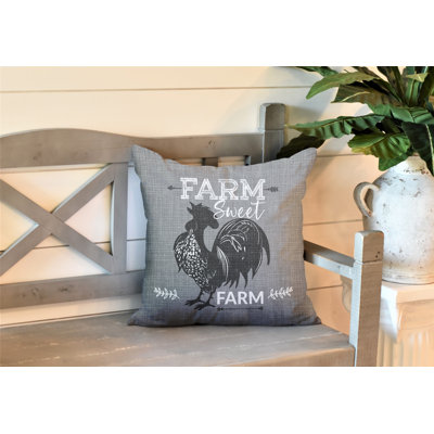 Cooper Outdoor Reversible Throw Pillow
