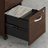 Studio C Executive Office Desk with Mobile File Cabinet-99299942-99299943
